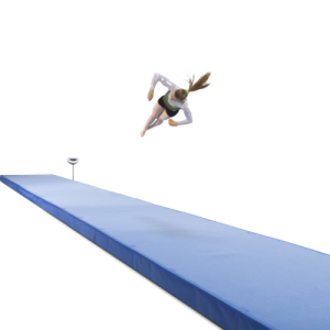 Pista Tumbling com molas