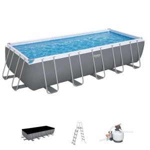 Piscina desmontável Bestway Power Steel 6,40 m x 2,74 m x 1,32 m