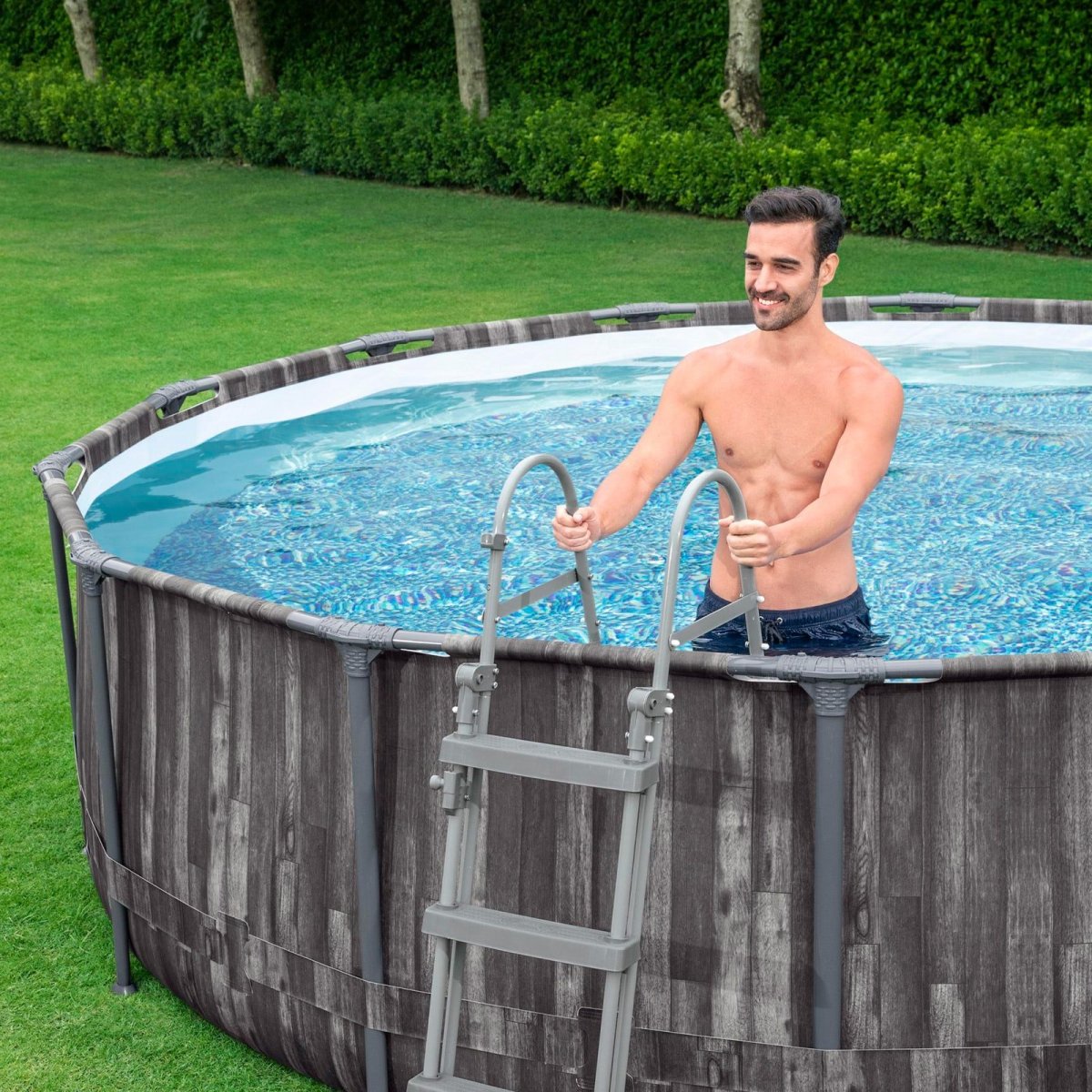 Conjunto de Piscina Redonda Desmontável Bestway® Steel Pro MAX™ 3,66 m x 1,00 m - Image 4