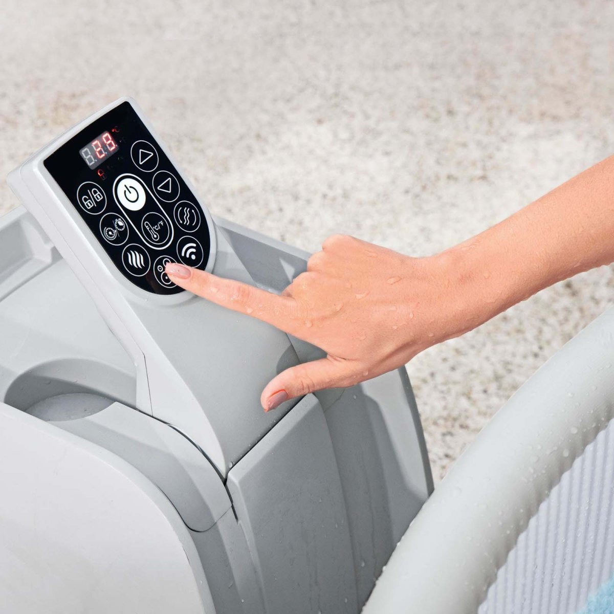 Spa inflável com hidromassagem para 3-5 pessoas Lay-Z-Spa Vancouver AirJet - Image 9