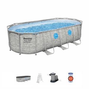 Piscina desmontável Power Steel™ Swim Vista Series™ II Bestway 5,49 m x 2,74 m x 1,22 m
