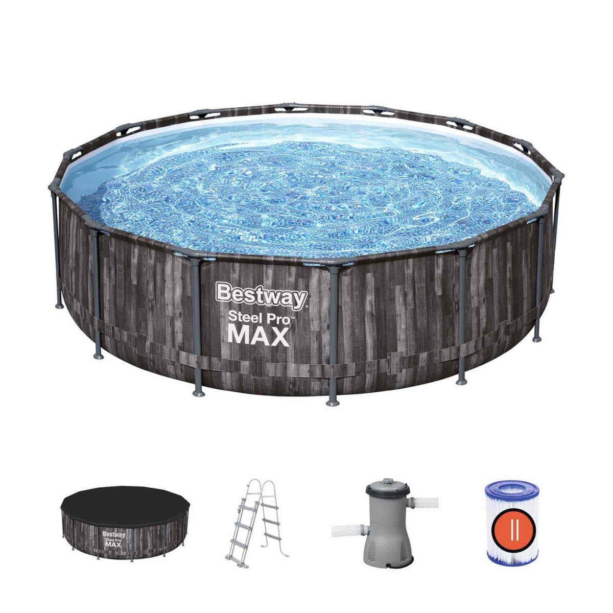 Piscina desmontável redonda Steel Pro MAX 4,27 m x 1,07 m