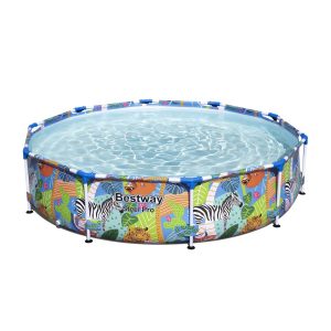 Piscina Bestway Steel Pro com desenho de animais