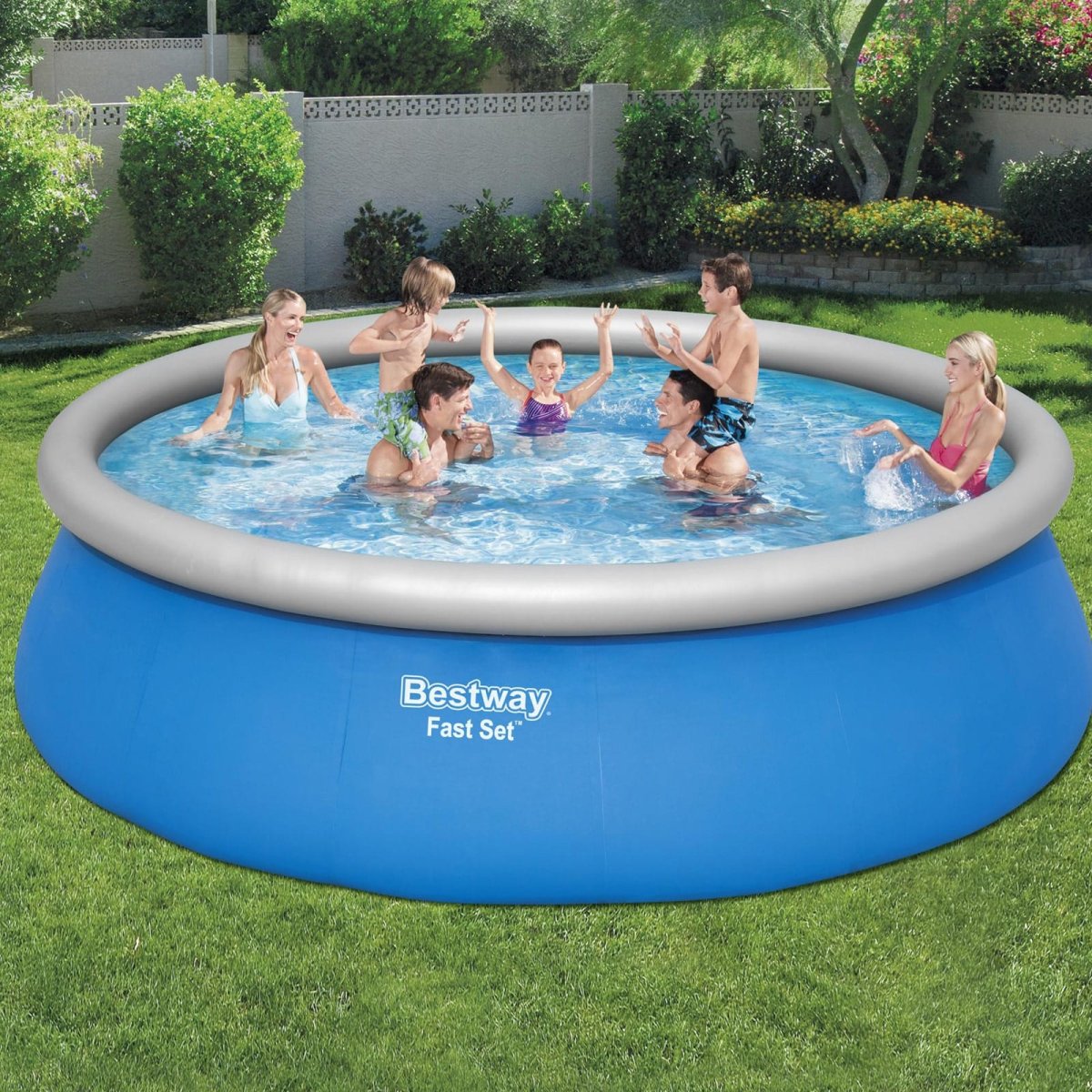 Conjunto de Piscina Insuflável Redonda Bestway® Fast Set™ de 4,57 m x 1,22 m - Image 3