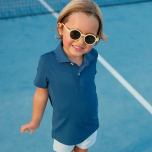 POLO ACTIVE+ NIÑOS - Azul Marino