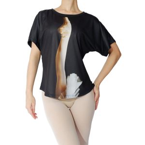 LL 3106 – CAMISETA BATA SAPATILHA DE PONTA