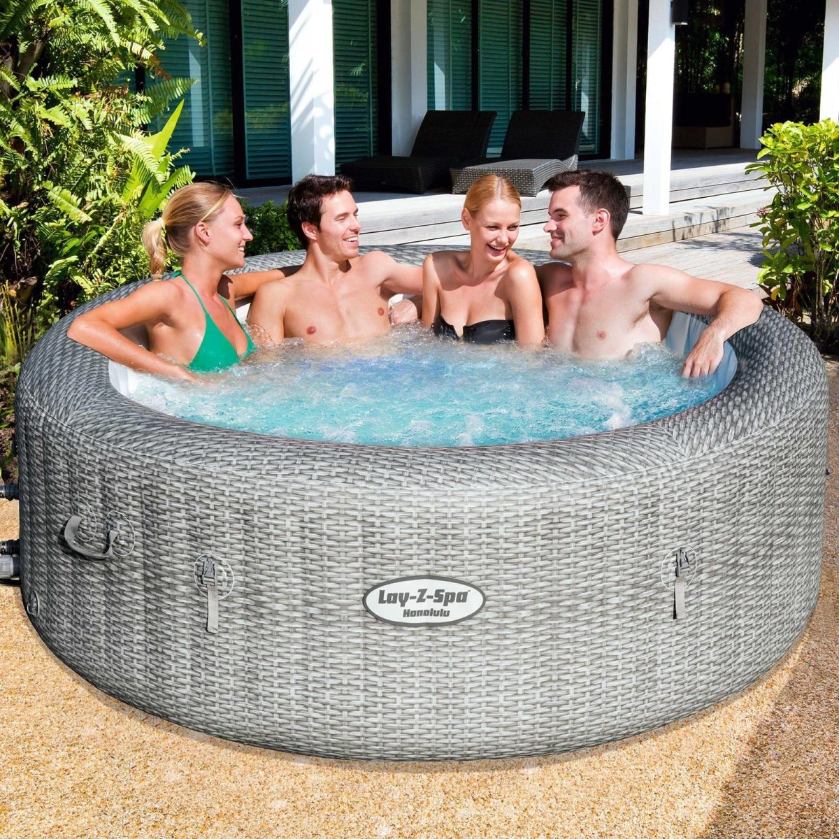 Spa de hidromassagem insuflável para 4-6 pessoas Lay-Z-Spa® Honolulu AirJet™ - Image 6
