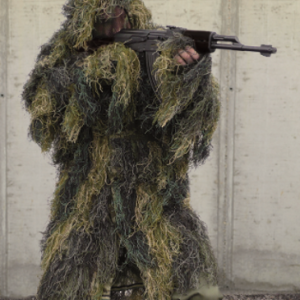 PARKA SNIPER ANTI-FOGO P/CAMUFLAGEM C/BOLSA DE TRANSPORTE