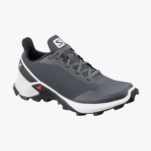 Tenis Salomon Alphacross FEM CINZA