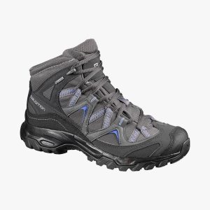 Bota Salomon Cagliari Mid GTX FEM CINZA
