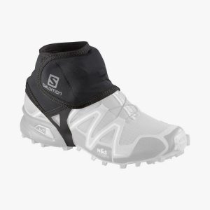 Polaina Salomon Trail Gaiters Low PRETO