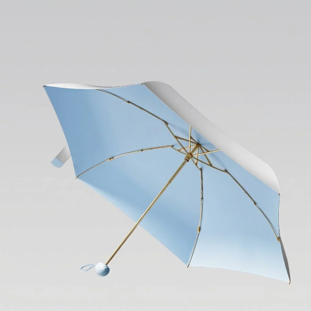 Titanium Silver UV Umbrella UPF50+ - Image 3