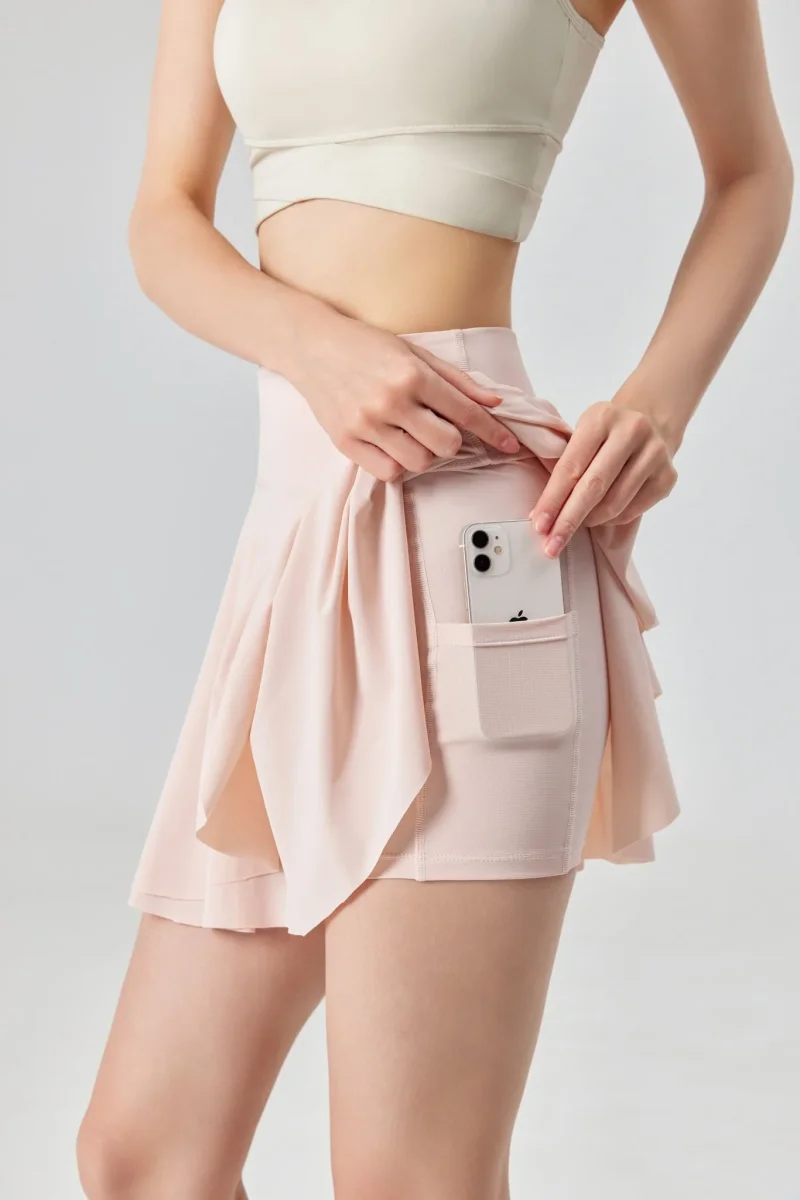 UPF 50+ Pleated Skirt & Crop Top Set - Image 7