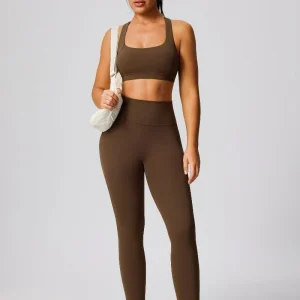 UPF 50+ Shockproof Yoga Sports Bra